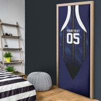 Custom France Football Door Cover Gallic Rooster Luxury Sport Style