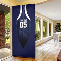 Custom France Football Door Cover Gallic Rooster Luxury Sport Style