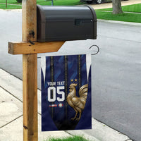Custom France Football Garden Flag Gallic Rooster Luxury Sport Style