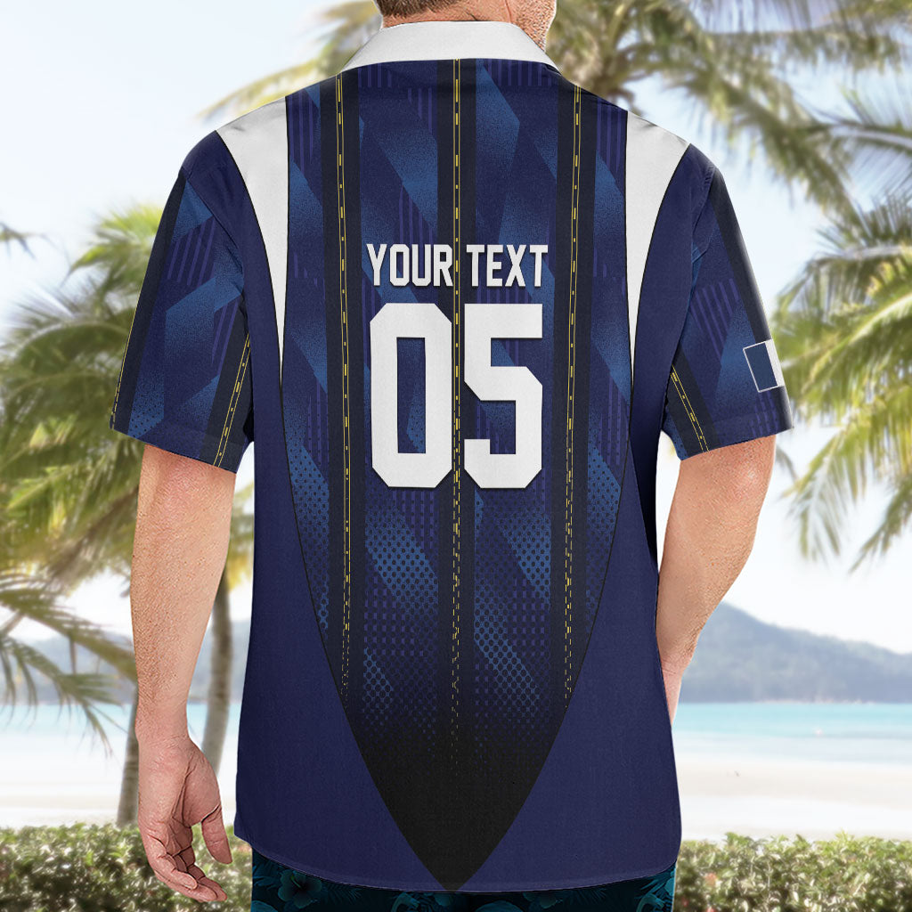Custom France Football Hawaiian Shirt Gallic Rooster Luxury Sport Style