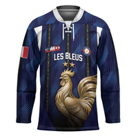 Custom France Football Hockey Jersey Gallic Rooster Luxury Sport Style
