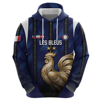 Custom France Football Hoodie Gallic Rooster Luxury Sport Style