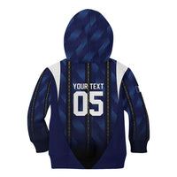 Custom France Football Kid Hoodie Gallic Rooster Luxury Sport Style