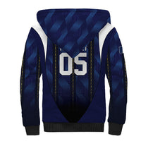 Custom France Football Sherpa Hoodie Gallic Rooster Luxury Sport Style