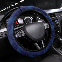 France Football Steering Wheel Cover Gallic Rooster Luxury Sport Style
