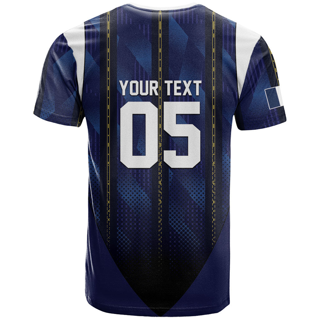 Custom France Football T Shirt Gallic Rooster Luxury Sport Style
