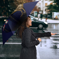 Custom France Football Umbrella Gallic Rooster Luxury Sport Style