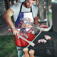 Chile Apron Andean Condor With Chilean Bellflower - Wonder Print Shop