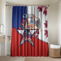 Chile Bathroom Set Andean Condor With Chilean Bellflower - Wonder Print Shop