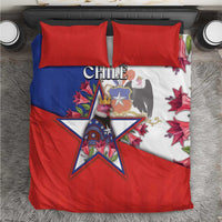 Chile Bedding Set Andean Condor With Chilean Bellflower - Wonder Print Shop