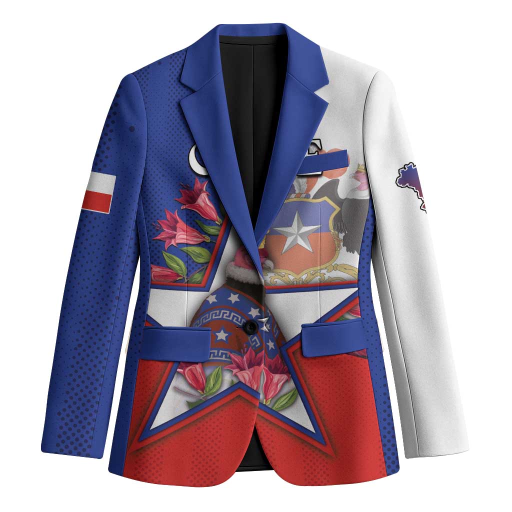 Personalized Chile Blazer Andean Condor With Chilean Bellflower - Wonder Print Shop