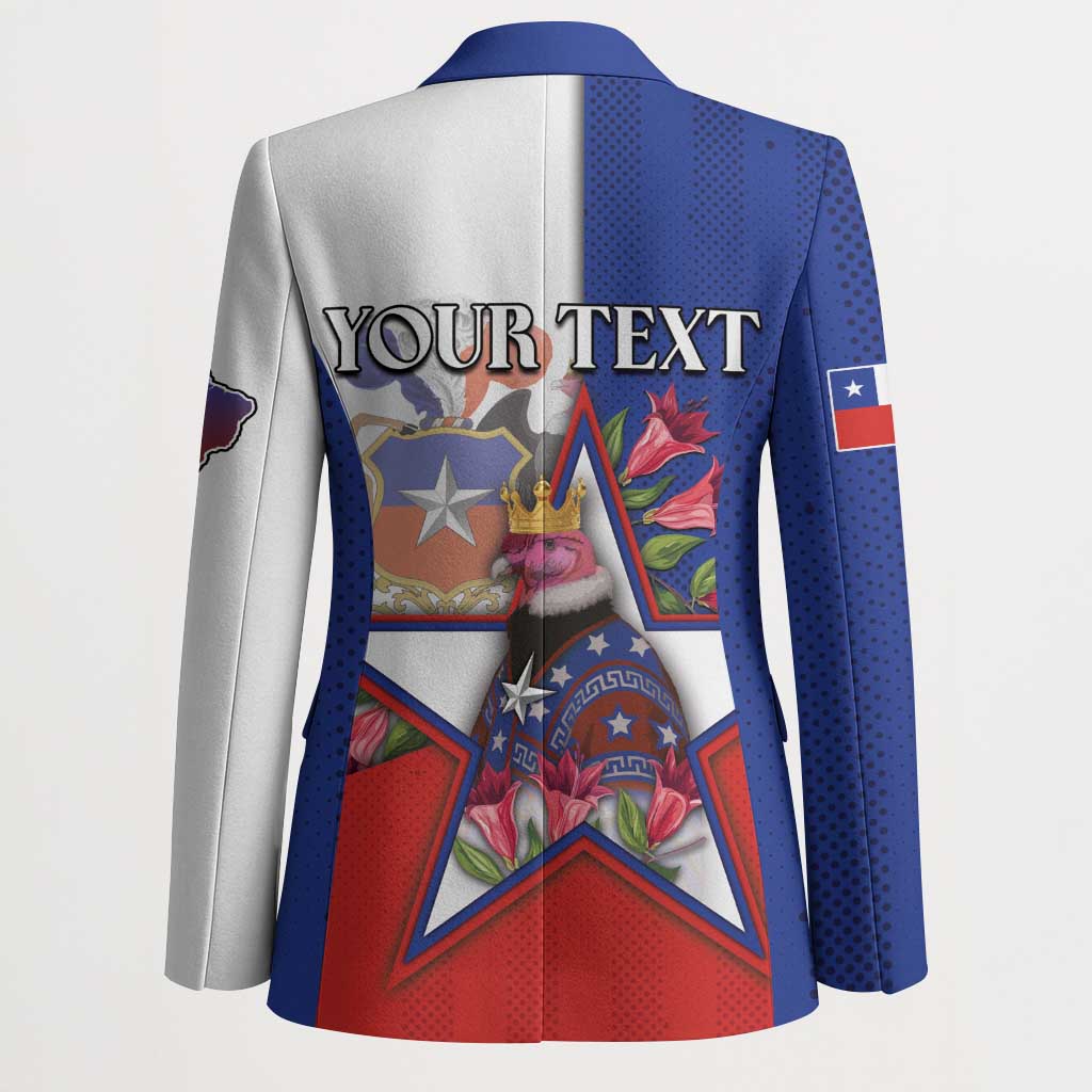 Personalized Chile Blazer Andean Condor With Chilean Bellflower - Wonder Print Shop