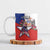 Chile Ceramic Mug Andean Condor With Chilean Bellflower - Wonder Print Shop