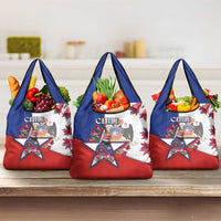 Chile Grocery Bag Andean Condor With Chilean Bellflower - Wonder Print Shop