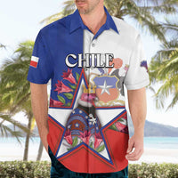 Personalized Chile Hawaiian Shirt Andean Condor With Chilean Bellflower - Wonder Print Shop