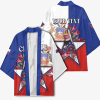 Personalized Chile Kimono Andean Condor With Chilean Bellflower - Wonder Print Shop