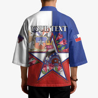 Personalized Chile Kimono Andean Condor With Chilean Bellflower - Wonder Print Shop