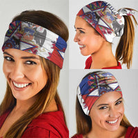 Chile Neck Gaiter Andean Condor With Chilean Bellflower - Wonder Print Shop