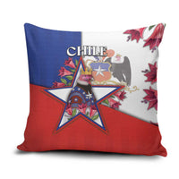 Chile Pillow Cover Andean Condor With Chilean Bellflower - Wonder Print Shop