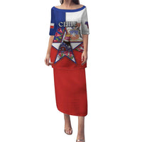 Personalized Chile Puletasi Andean Condor With Chilean Bellflower - Wonder Print Shop