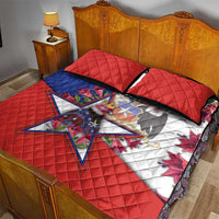 Chile Quilt Bed Set Andean Condor With Chilean Bellflower - Wonder Print Shop