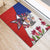 Chile Rubber Doormat Andean Condor With Chilean Bellflower - Wonder Print Shop