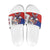 Chile Slide Sandals Andean Condor With Chilean Bellflower - Wonder Print Shop