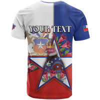 Personalized Chile T Shirt Andean Condor With Chilean Bellflower - Wonder Print Shop