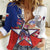 Personalized Chile Women Casual Shirt Andean Condor With Chilean Bellflower - Wonder Print Shop