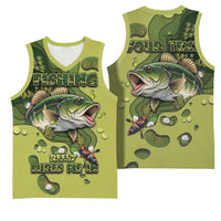 Personalized Fishing Basketball Jersey Reely Lures Me In - Wonder Print Shop