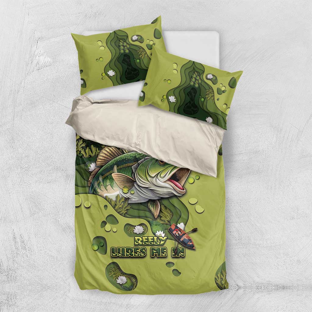Fishing Bedding Set Reely Lures Me In - Wonder Print Shop
