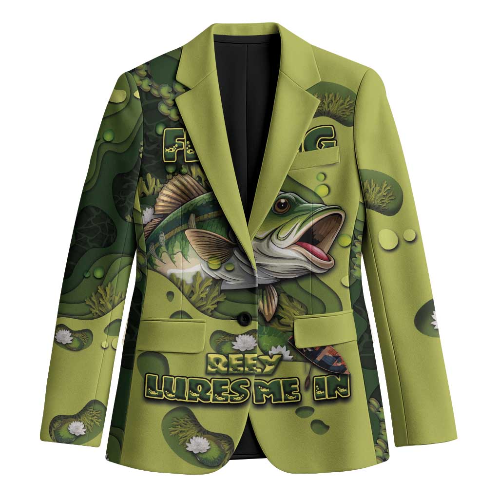 Personalized Fishing Blazer Reely Lures Me In - Wonder Print Shop