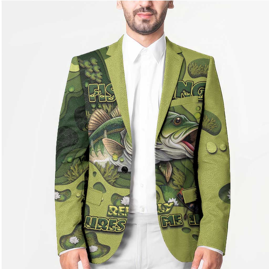 Personalized Fishing Blazer Reely Lures Me In - Wonder Print Shop