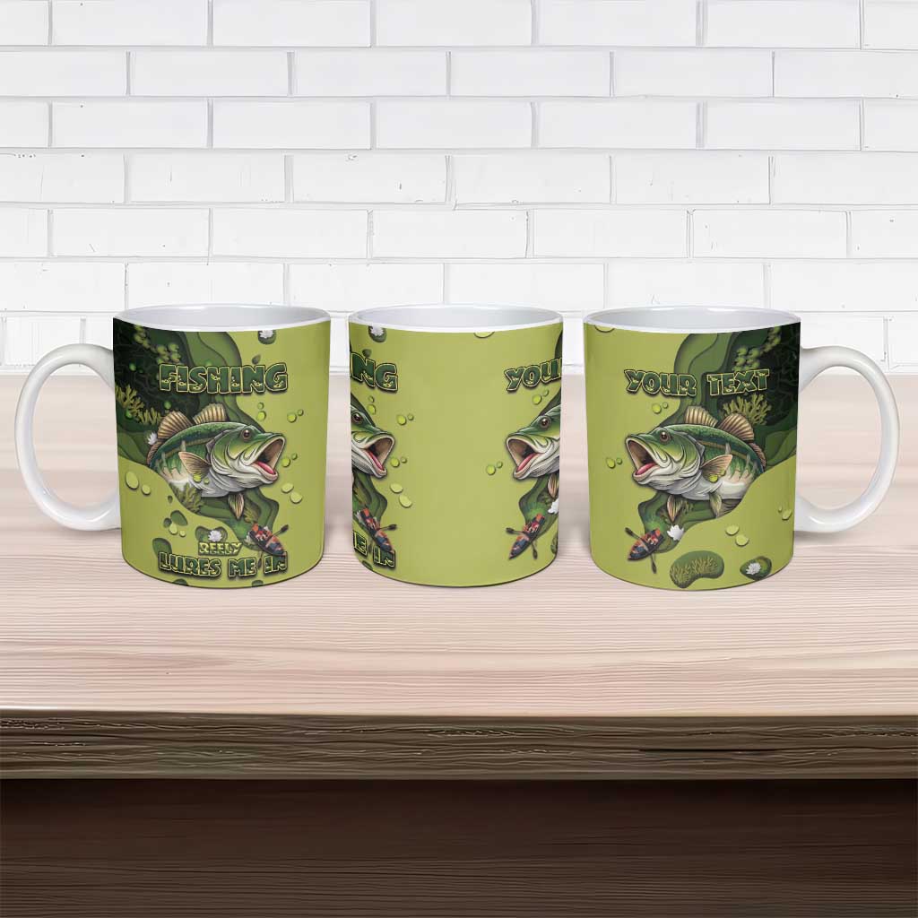 Fishing Ceramic Mug Reely Lures Me In - Wonder Print Shop