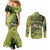 Personalized Fishing Couples Matching Mermaid Dress and Long Sleeve Button Shirt Reely Lures Me In - Wonder Print Shop
