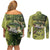 Personalized Fishing Couples Matching Off Shoulder Short Dress and Long Sleeve Button Shirt Reely Lures Me In - Wonder Print Shop