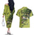 Personalized Fishing Couples Matching Off The Shoulder Long Sleeve Dress and Hawaiian Shirt Reely Lures Me In - Wonder Print Shop
