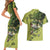 Personalized Fishing Couples Matching Short Sleeve Bodycon Dress and Hawaiian Shirt Reely Lures Me In - Wonder Print Shop