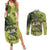 Personalized Fishing Couples Matching Summer Maxi Dress and Long Sleeve Button Shirt Reely Lures Me In - Wonder Print Shop