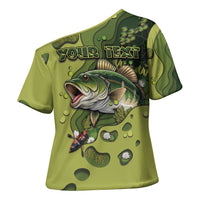 Personalized Fishing Cross Shoulder Shirt Reely Lures Me In - Wonder Print Shop