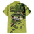 Personalized Fishing Family Matching Off The Shoulder Long Sleeve Dress and Hawaiian Shirt Reely Lures Me In - Wonder Print Shop