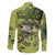 Personalized Fishing Family Matching Off The Shoulder Long Sleeve Dress and Hawaiian Shirt Reely Lures Me In - Wonder Print Shop