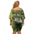 Personalized Fishing Family Matching Off Shoulder Short Dress and Hawaiian Shirt Reely Lures Me In - Wonder Print Shop