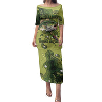Personalized Fishing Family Matching Puletasi and Hawaiian Shirt Reely Lures Me In - Wonder Print Shop