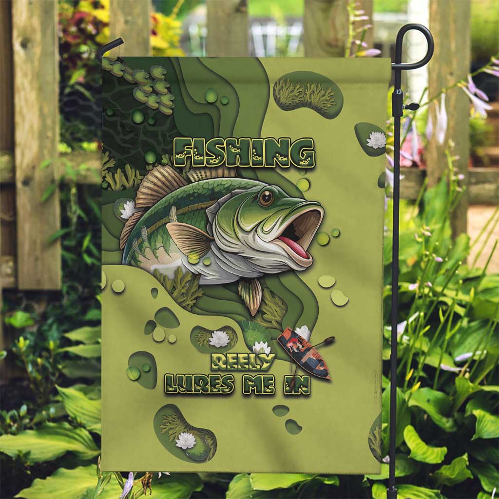 Fishing Garden Flag Reely Lures Me In - Wonder Print Shop