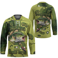 Personalized Fishing Hockey Jersey Reely Lures Me In - Wonder Print Shop