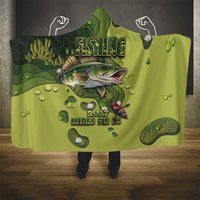 Fishing Hooded Blanket Reely Lures Me In - Wonder Print Shop