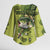 Personalized Fishing Kimono Sleeve Blouse Reely Lures Me In - Wonder Print Shop