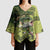 Personalized Fishing Kimono Sleeve Blouse Reely Lures Me In - Wonder Print Shop
