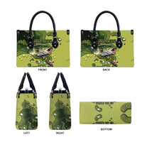 Fishing Leather Bag Reely Lures Me In - Wonder Print Shop